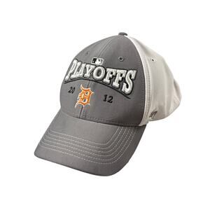 2012 Playoffs Detroit Tigers 47’ brand hat MLB authentic adjustable baseball cap